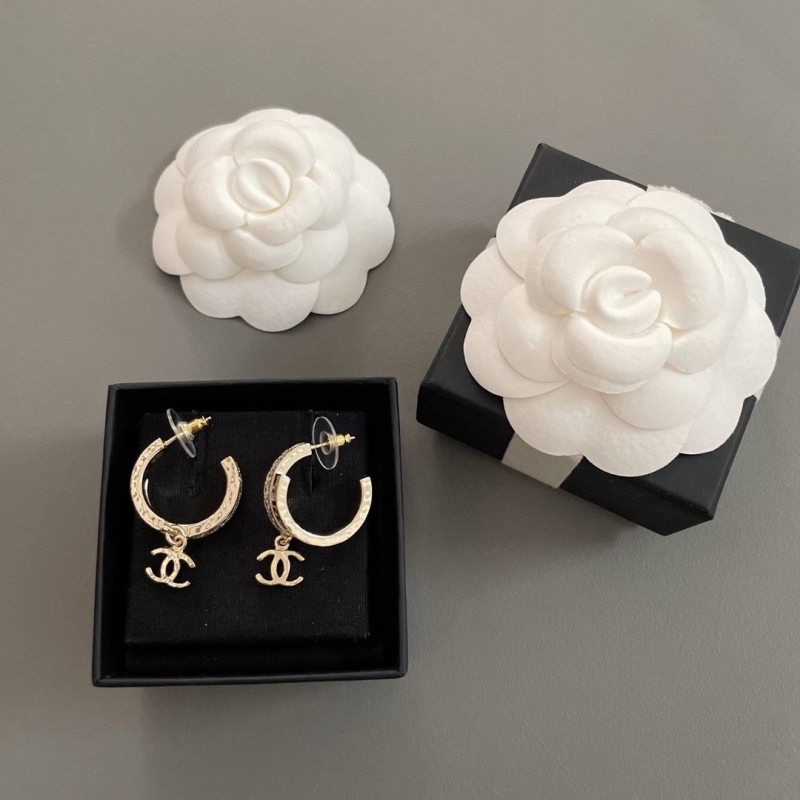 Ch*el earrings